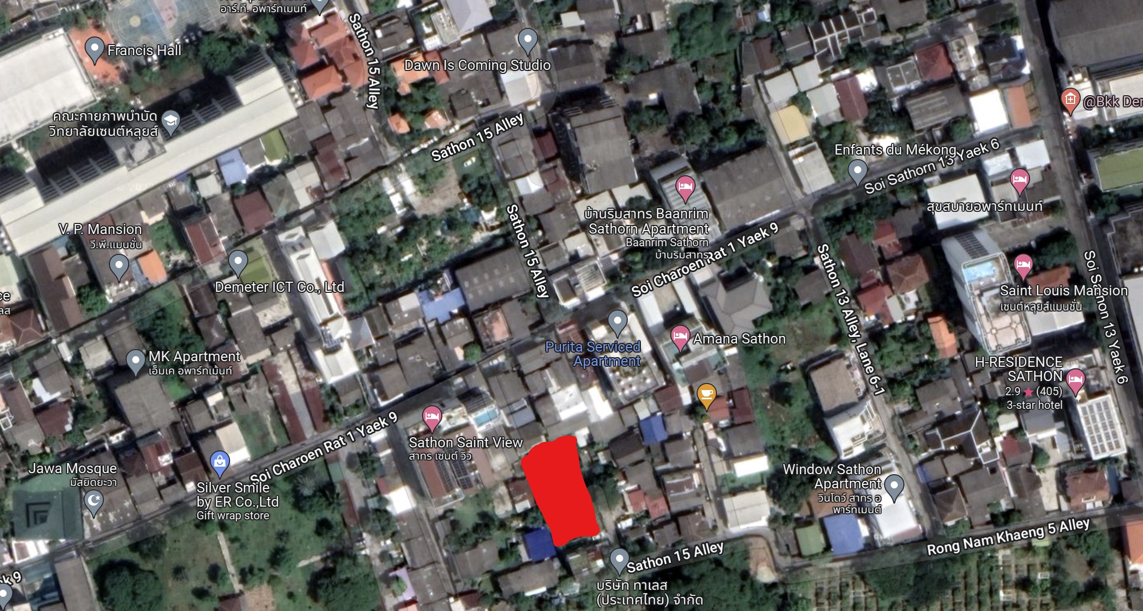 Bangkok CBD Land For Sale