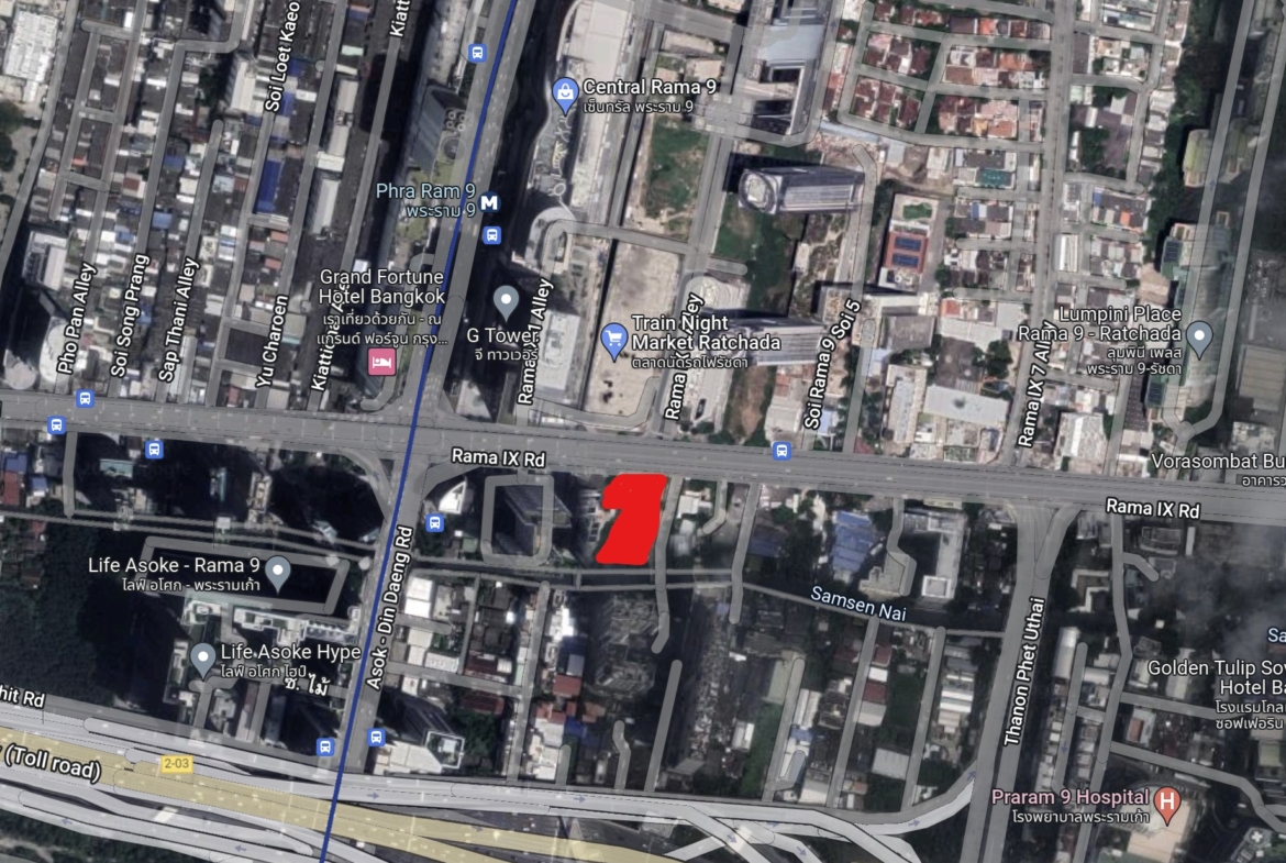 Rama IX Development Site For Sale